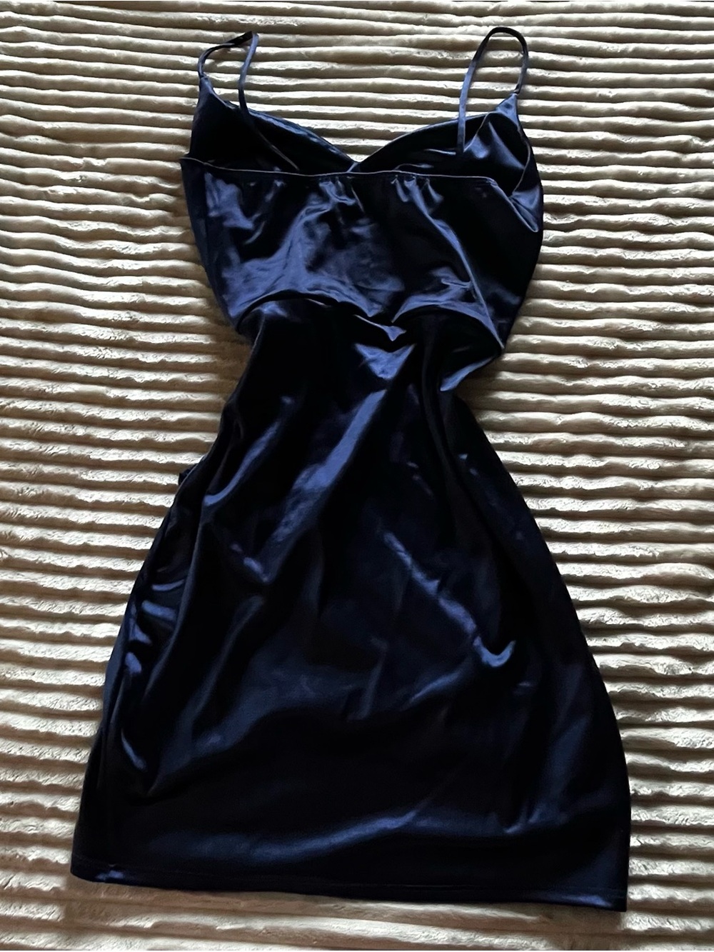 Windsor Navy Blue Bodycon Mini Dress ♡ - Picture 4 of 6